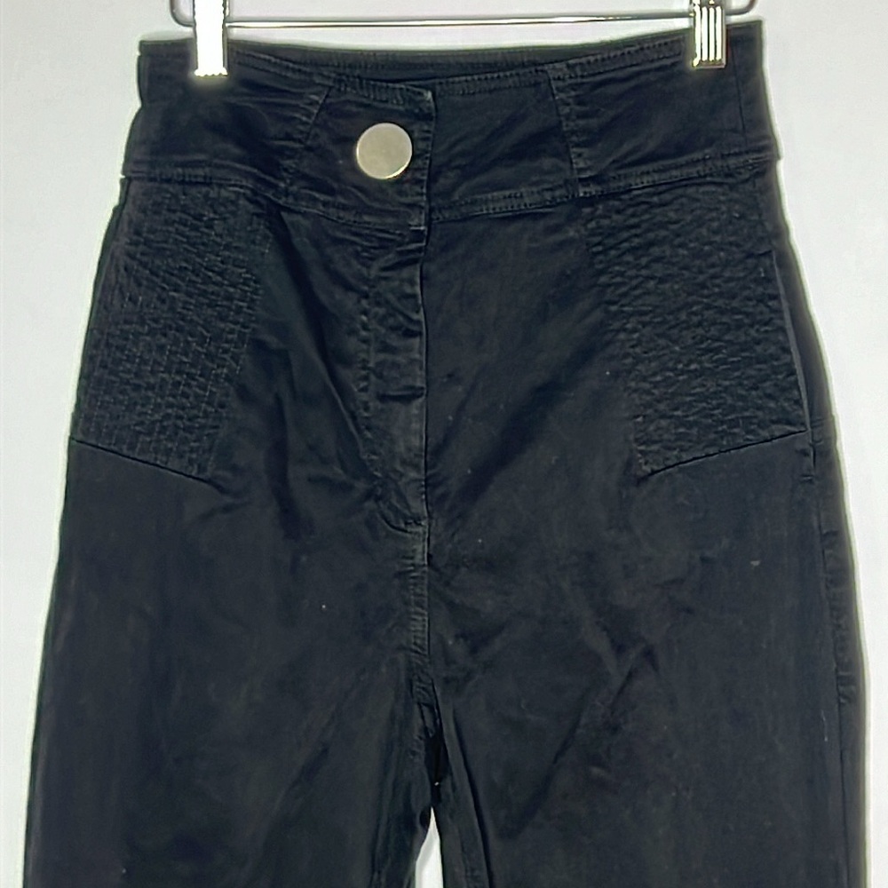 Zara high‎ waist black pants size XS - Picture 3 of 8